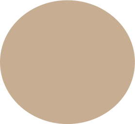 Beige Circle Shape